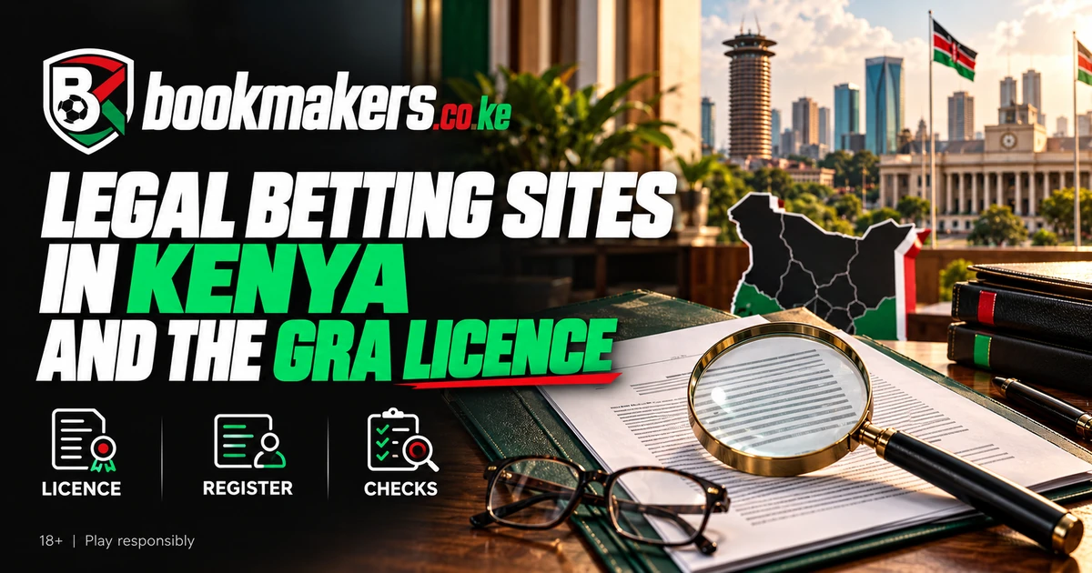 Legal betting sites in Kenya and the GRA licence
