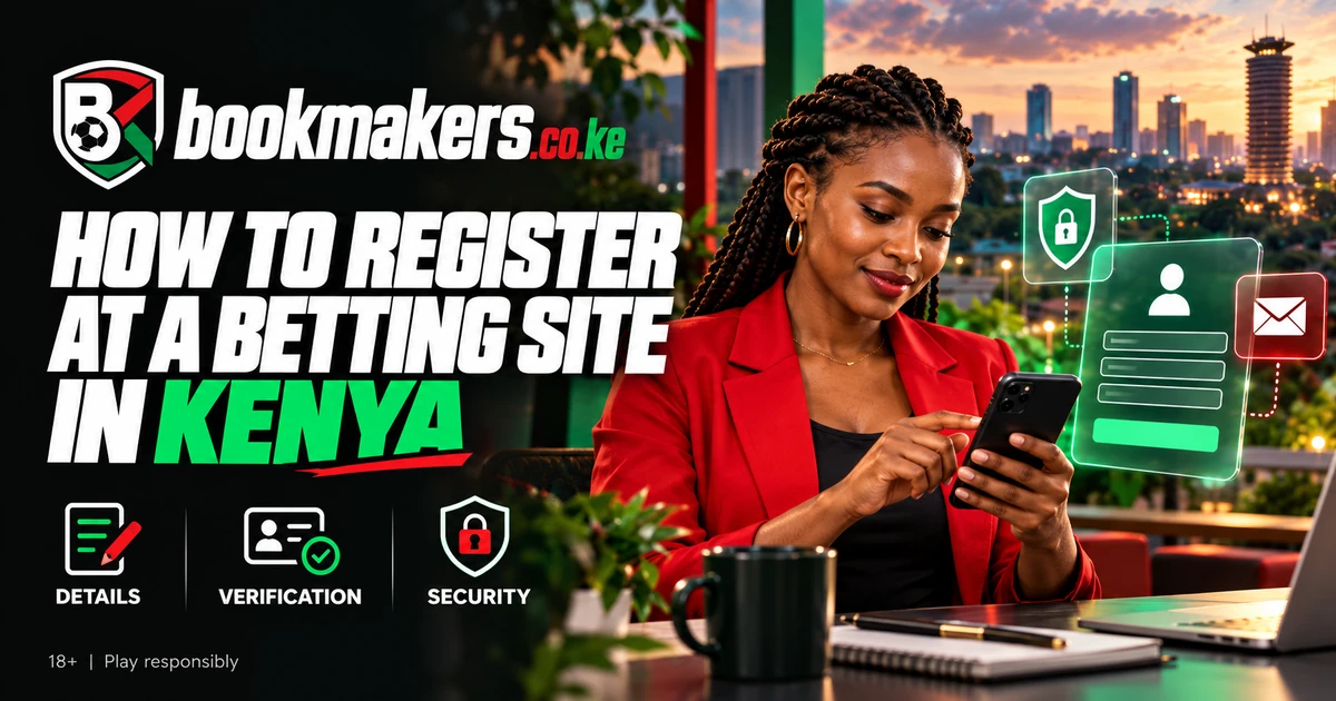 How to register at a betting site in Kenya